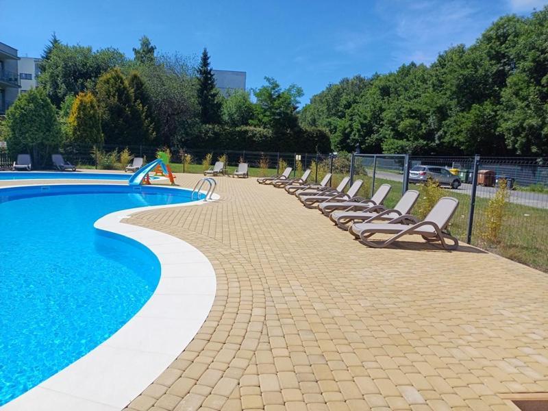 Horyzont Apartamenty- 50M Od Morza!!!Apartamenty Prywatne W Family Dominikana- Self Check In Sianożęty Exterior foto